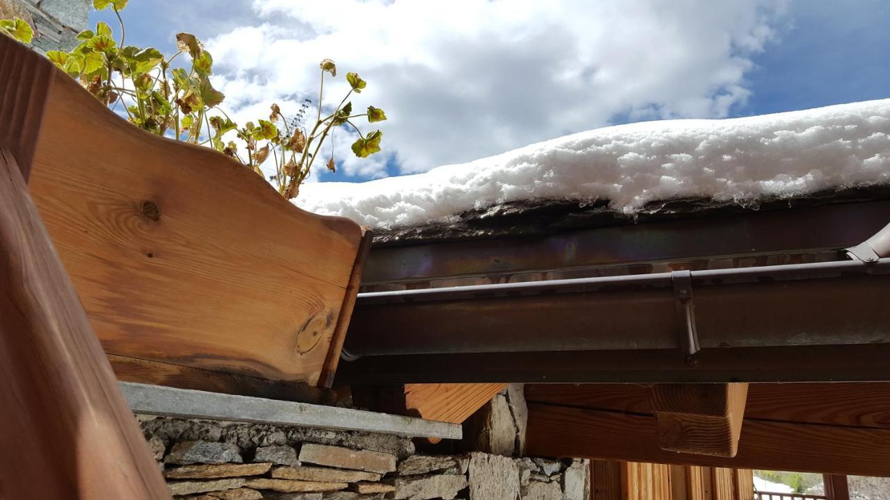 Eco Chalet Maison Dominique Challand-Saint-Anselme المظهر الخارجي الصورة